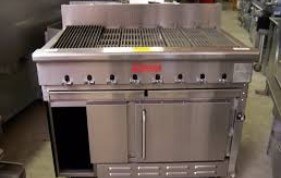 The most common broiler in a commercial kitchen is the charbroiler